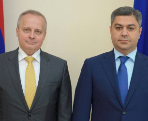 Для России Армения является важнейшим стратегическим партнером: посол Копыркин был в Службе национальной безопасности.