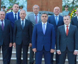 The delegation of the NSS of RA made a working visit to the Artsakh Republic