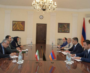 Armenia and Iran were and will be Friendly Countries: Ambassador Seyed Kazem Sadjadi Paid an Introductory Visit to NSS