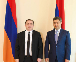Stability of Armenia is of Great Significance for Georgia: Ambassador Saganelidze was in the National Security Service