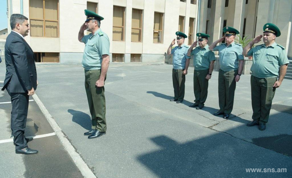 Директор А.Ванецян: «Пограничные войска СНБ РА состоявшаяся военная структура