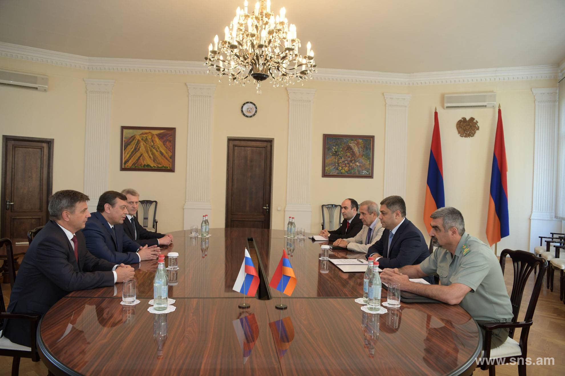 The RA National Security Service is Ready to Support the Border Department of the RF Federal Security Service in Armenia: A.Vanetsyan