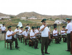 Military Music Band of Border Guard Troops of NSS of RA in Artsakh