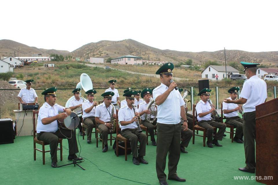 Military Music Band of Border Guard Troops of NSS of RA in Artsakh