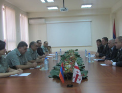 Visit of Border Guards of Georgia to Armenia