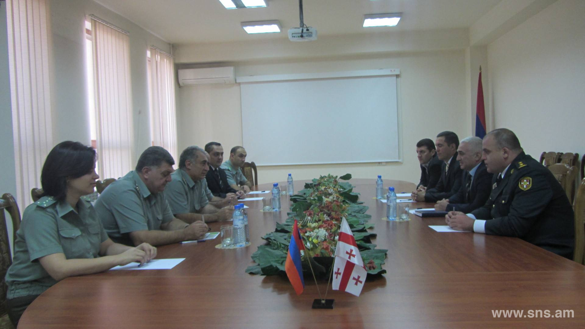 Visit of Border Guards of Georgia to Armenia