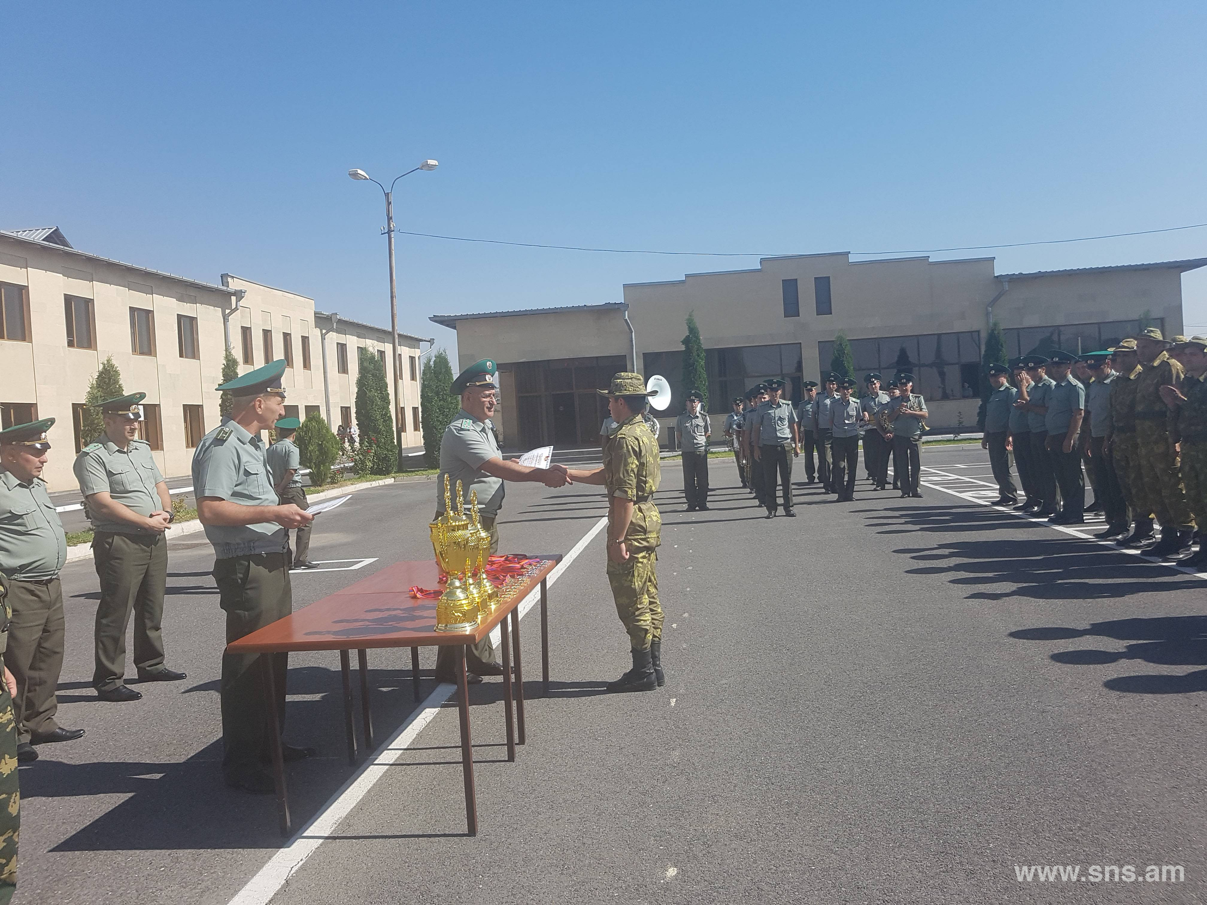 Чемпионат пограничных войск СНБ РА по волейболу