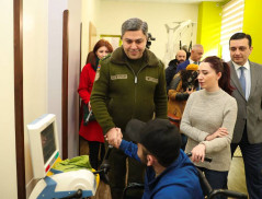 Director of the NSS of RA Artur Vanetsyan visited Homeland Defender's Rehabilitation Center