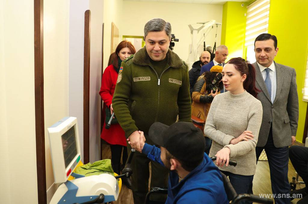 Director of the NSS of RA Artur Vanetsyan visited Homeland Defender's Rehabilitation Center