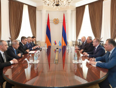 Director of the NSS of RA A.Vanetsyan Hosted the Delegation of the Antiterrorist Center of the CIS Member-States