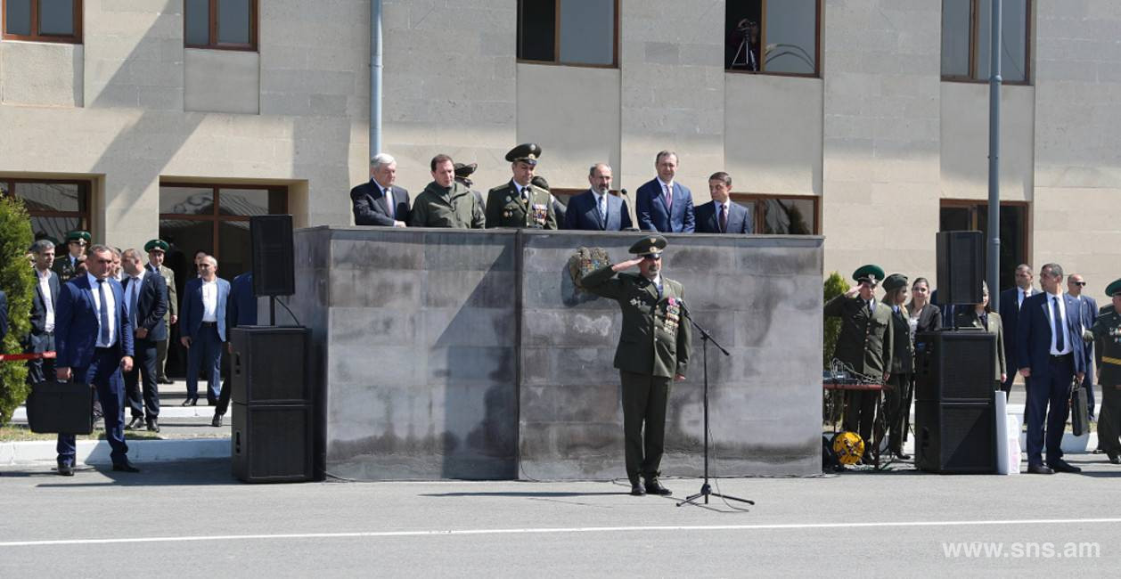 Armenian border guards celebrated the professional holiday