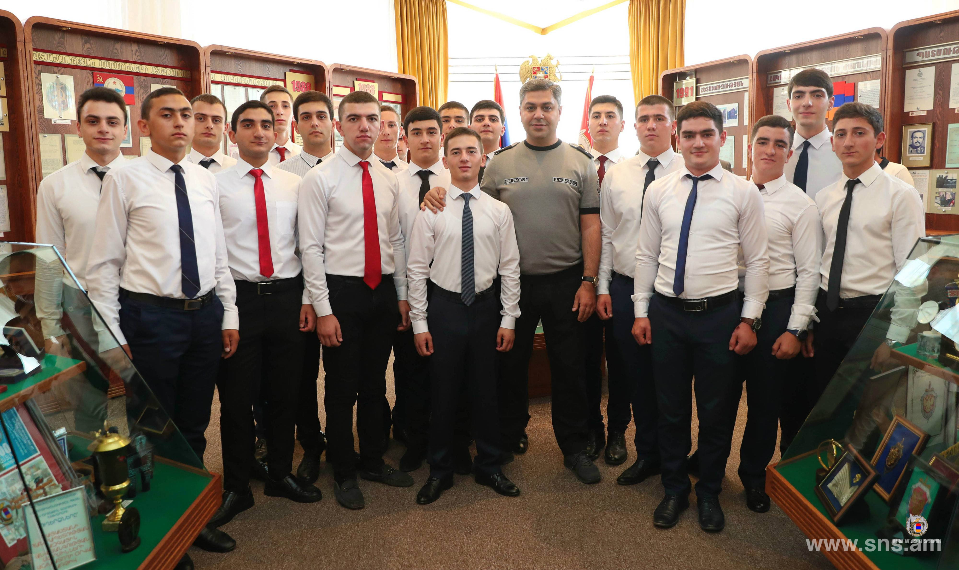 Artur Vanetsyan Participated in the Oath Ceremony of Soon-to-Be Cadets