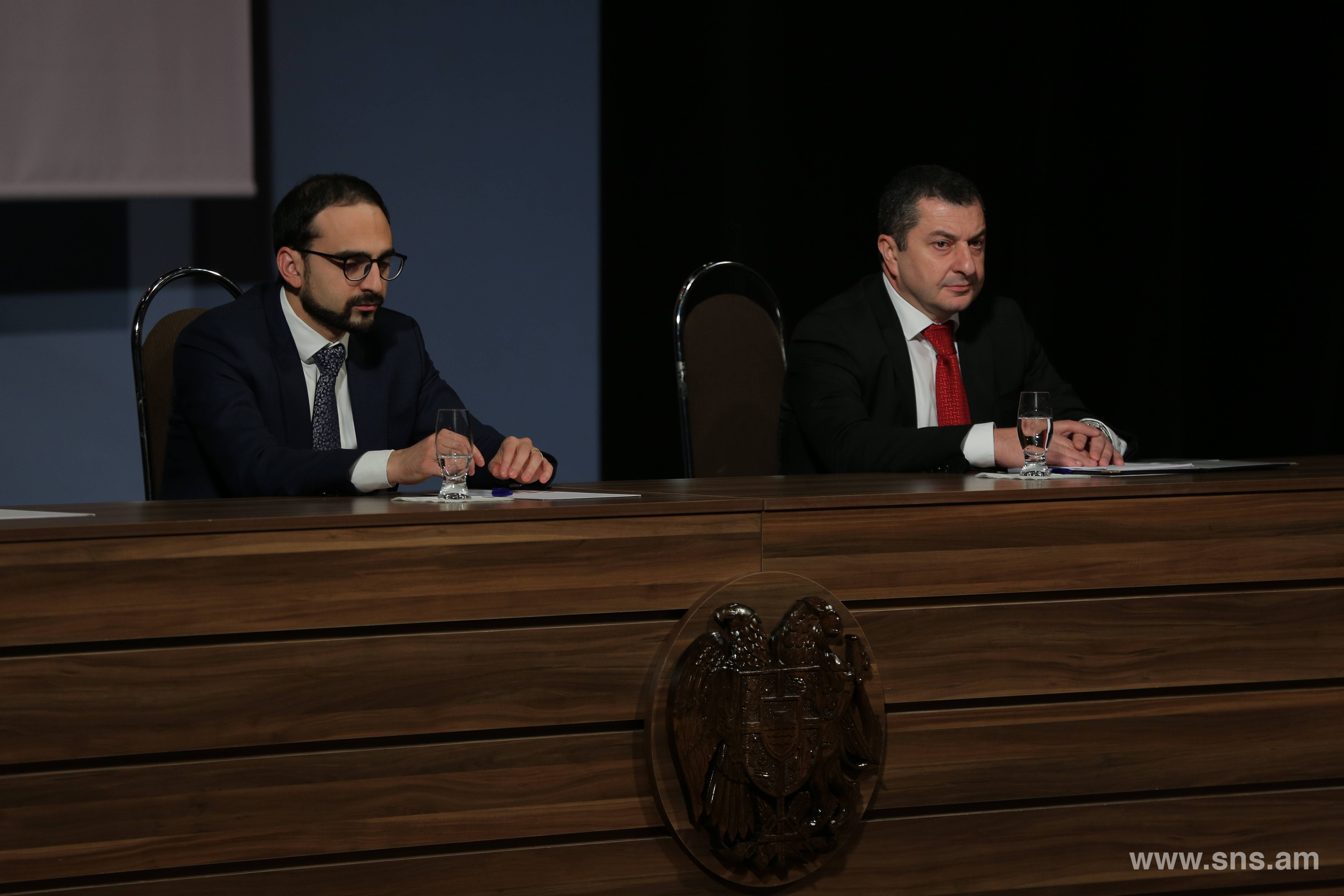 ''The new Armenia born from the people's Revolution assumes a new quality of Penitentiary service, a higher democratic and judiciary level.'' E.Martirosyan