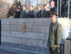 Martirosyan attended the event on the occasion of 25th anniversary of the formation of the Military University named after V. Sargsyan