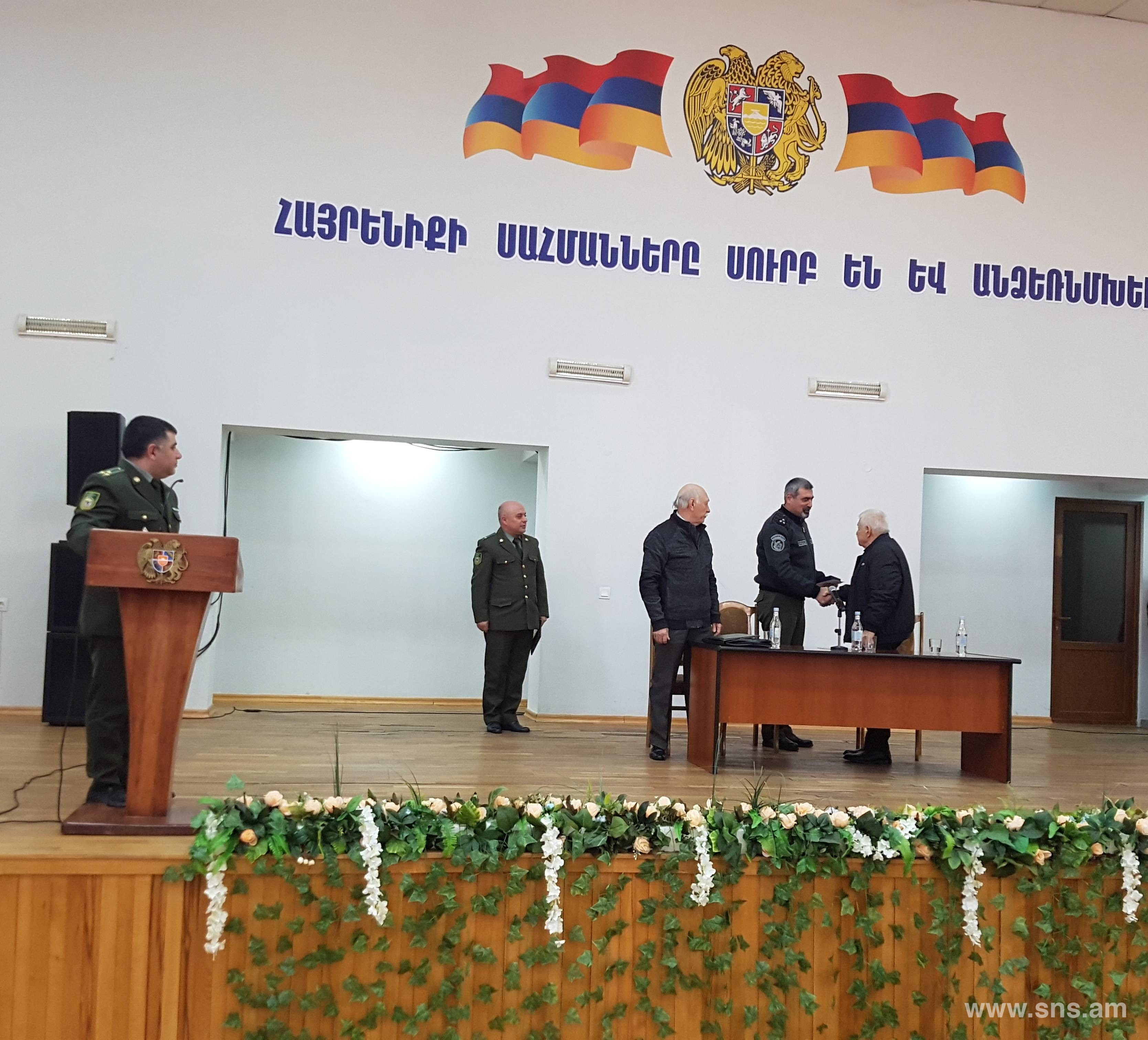 85th anniversary of the first commander of Border guard troops was solemnly celebrated at Border guard troops of the NSS of the RA