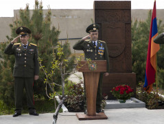 Border Guard Troops of the NSS of the RA celebrated the 28th anniversary of its formation