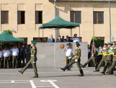 Solemn Event Dedicated to 30th Anniversary of Formation of Border Guard Troops Held