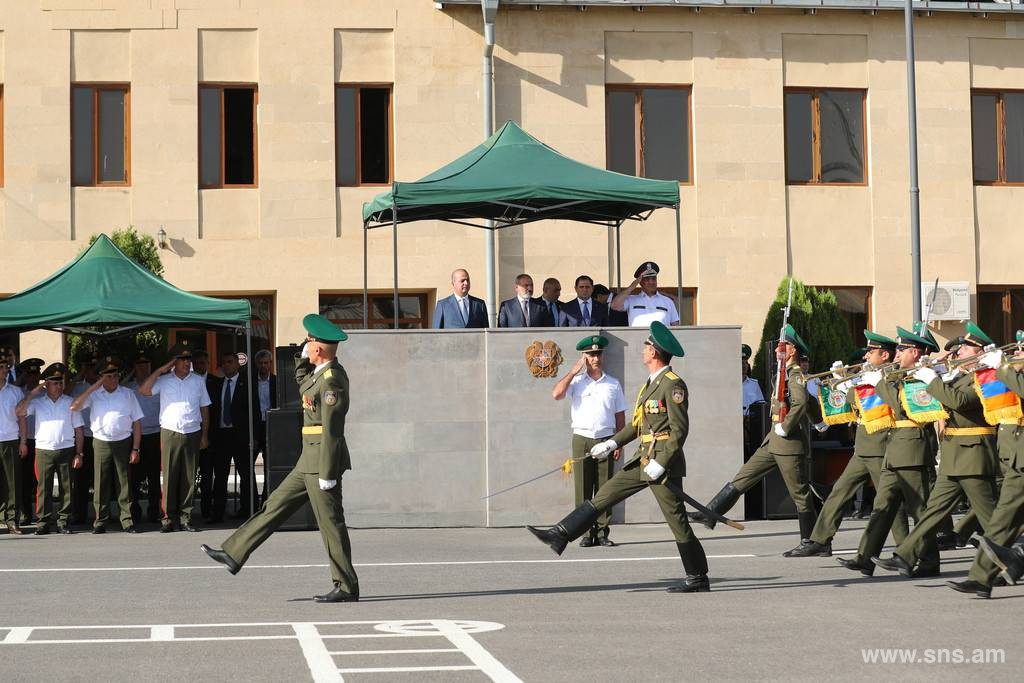Solemn Event Dedicated to 30th Anniversary of Formation of Border Guard Troops Held